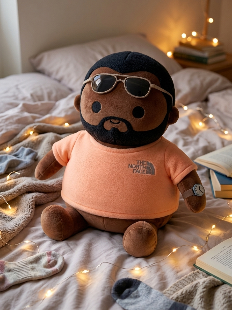 Your personalized custom marshmallow plushie avatar example